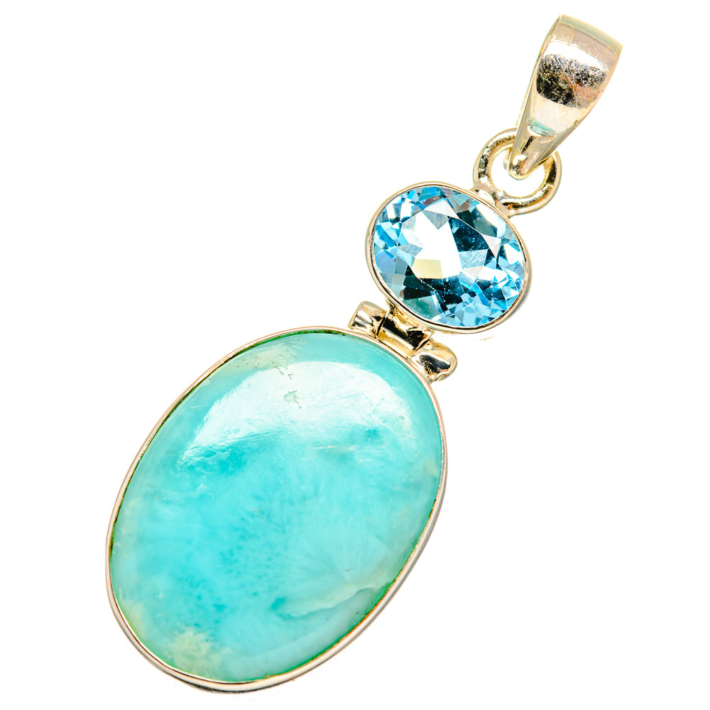 Larimar Pendants handcrafted by Ana Silver Co - PD8650
