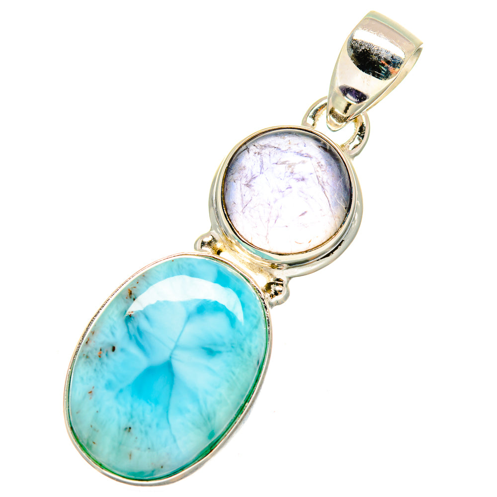 Larimar Pendants handcrafted by Ana Silver Co - PD8651