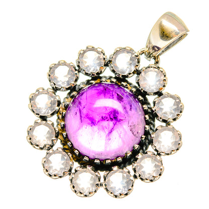 Amethyst Pendants handcrafted by Ana Silver Co - PD8677