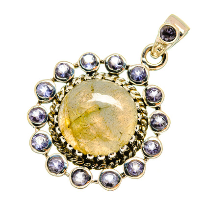 Labradorite Pendants handcrafted by Ana Silver Co - PD8679