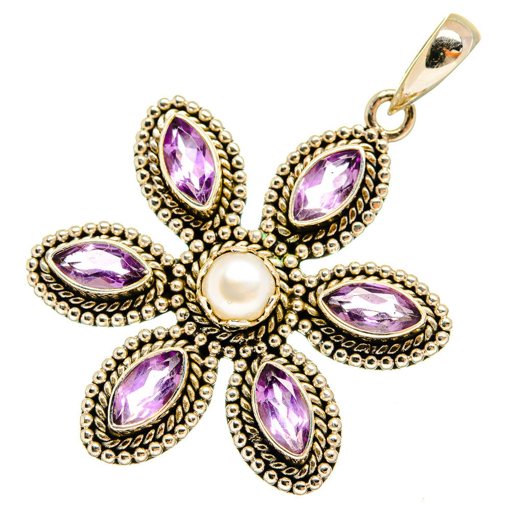 Amethyst Pendants handcrafted by Ana Silver Co - PD8680