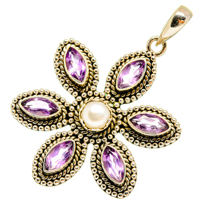 Amethyst Pendants handcrafted by Ana Silver Co - PD8680