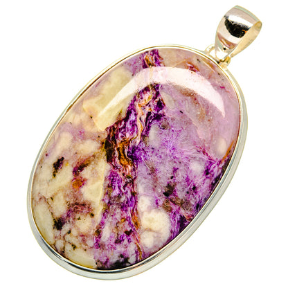 Charoite Pendants handcrafted by Ana Silver Co - PD8690