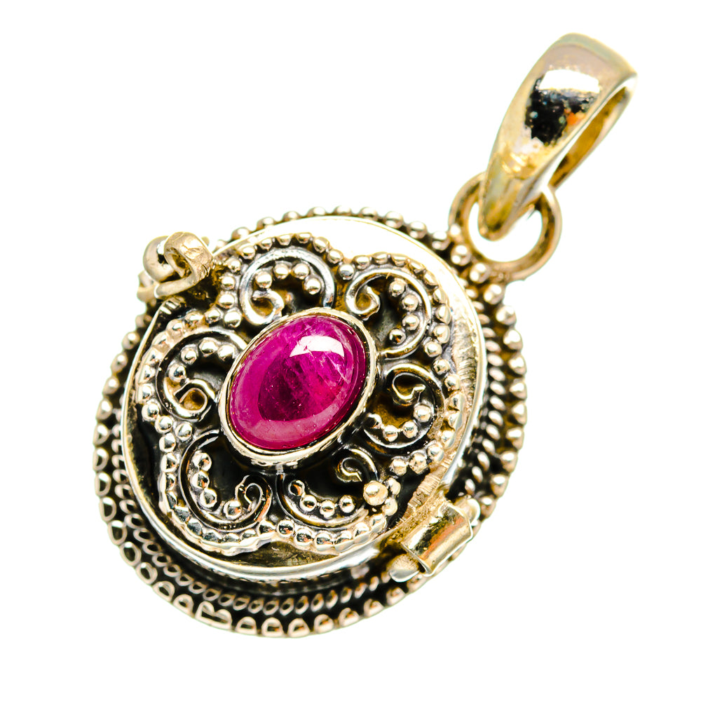 Ruby Pendants handcrafted by Ana Silver Co - PD8694