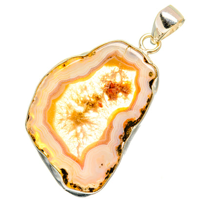Geode Slice Pendants handcrafted by Ana Silver Co - PD8705