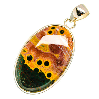 Ocean Jasper Pendants handcrafted by Ana Silver Co - PD8712