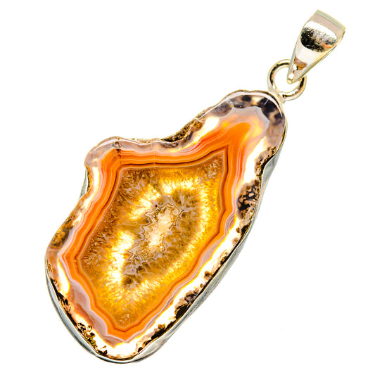 Geode Slice Pendants handcrafted by Ana Silver Co - PD8721