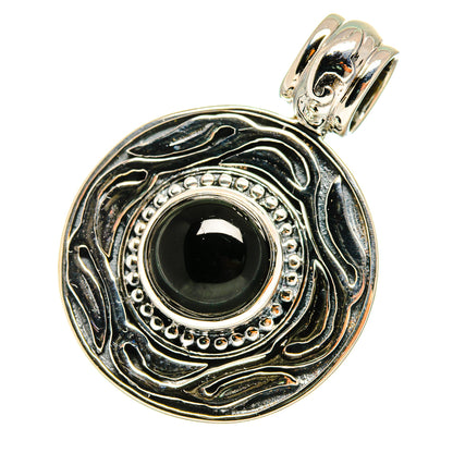 Black Onyx Pendants handcrafted by Ana Silver Co - PD8754