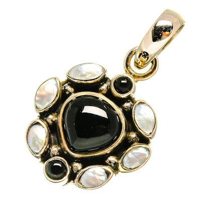 Black Onyx Pendants handcrafted by Ana Silver Co - PD8755