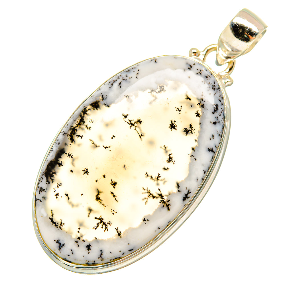 Dendritic Opal Pendants handcrafted by Ana Silver Co - PD8761