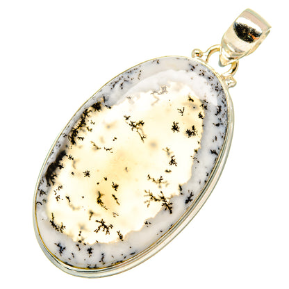 Dendritic Opal Pendants handcrafted by Ana Silver Co - PD8761