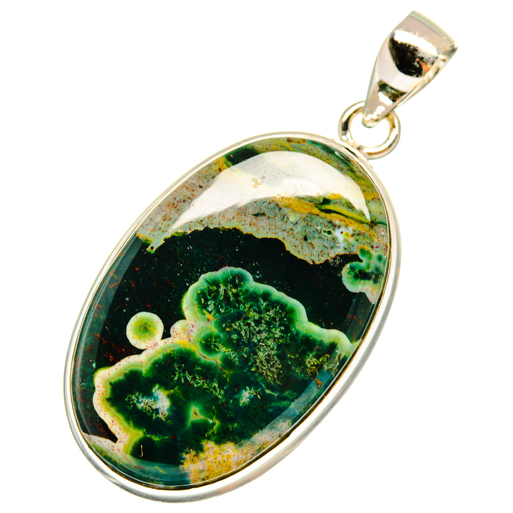 Ocean Jasper Pendants handcrafted by Ana Silver Co - PD8767