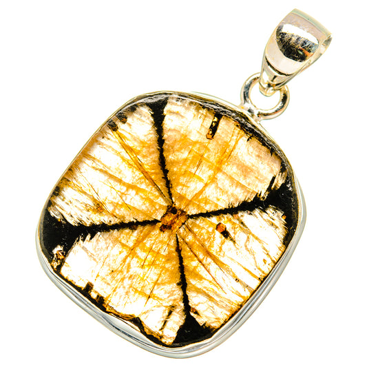 Chiastolite Pendants handcrafted by Ana Silver Co - PD8779