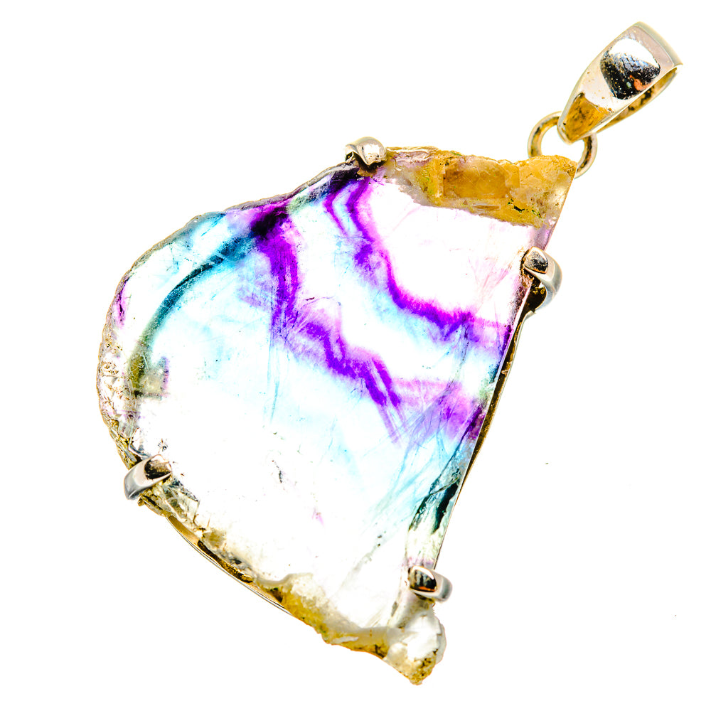 Fluorite Pendants handcrafted by Ana Silver Co - PD8800