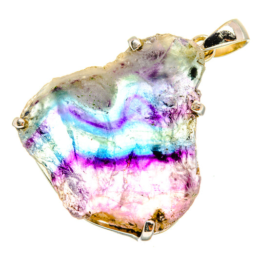 Fluorite Pendants handcrafted by Ana Silver Co - PD8801
