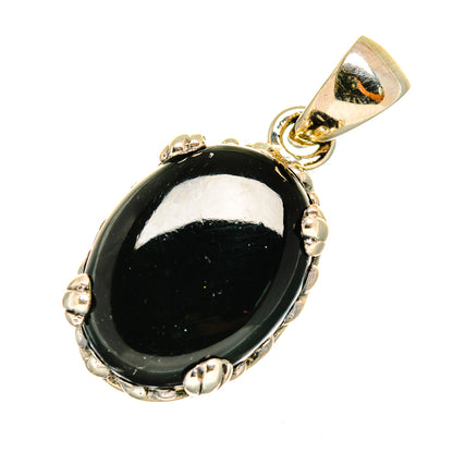Black Onyx Pendants handcrafted by Ana Silver Co - PD8809