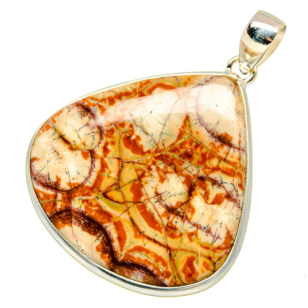Poppy Jasper Pendants handcrafted by Ana Silver Co - PD8816