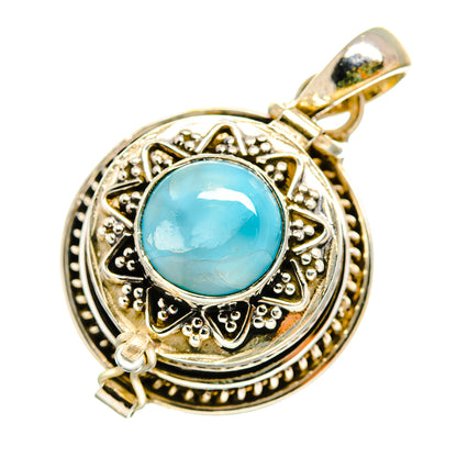 Larimar Pendants handcrafted by Ana Silver Co - PD8832