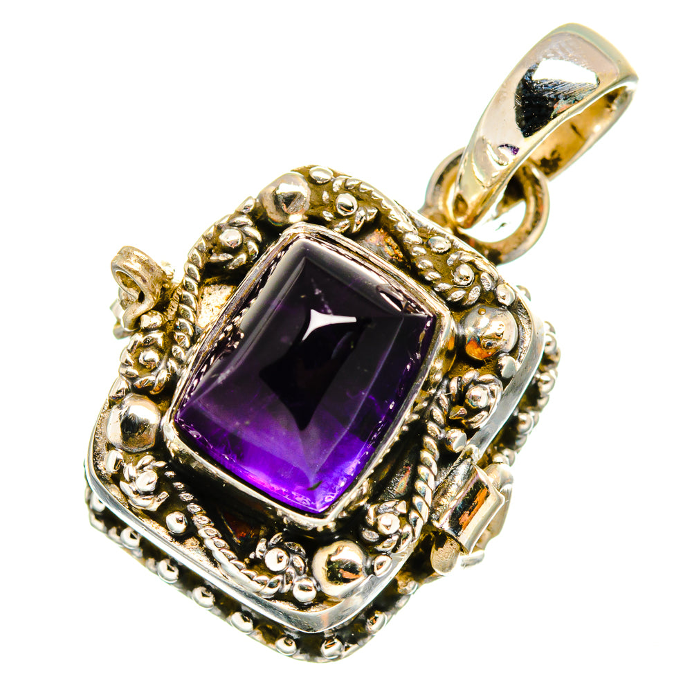 Amethyst Pendants handcrafted by Ana Silver Co - PD8840