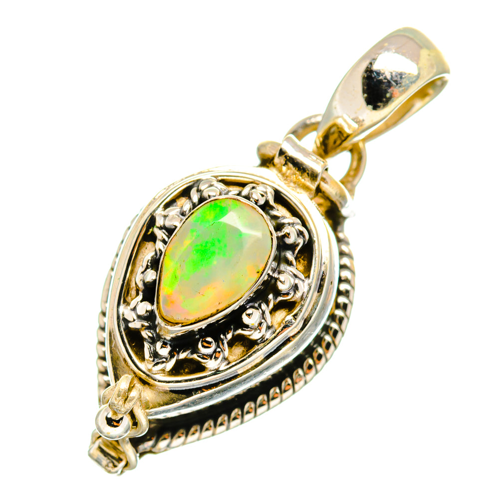 Ethiopian Opal Pendants handcrafted by Ana Silver Co - PD8842