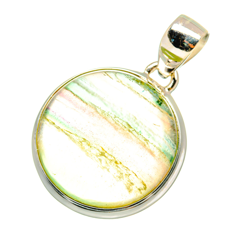 Green Fluorite Pendants handcrafted by Ana Silver Co - PD8844
