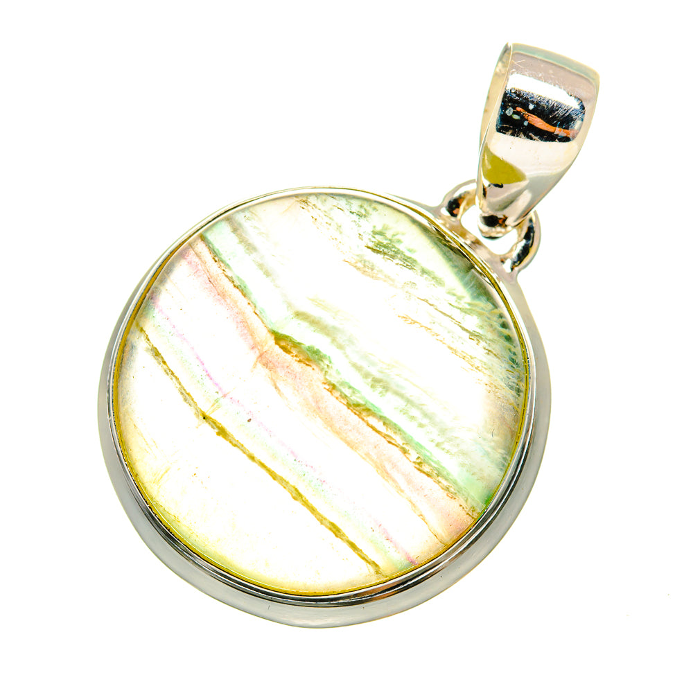 Green Fluorite Pendants handcrafted by Ana Silver Co - PD8847