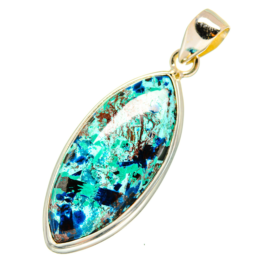 Shattuckite Pendants handcrafted by Ana Silver Co - PD8857