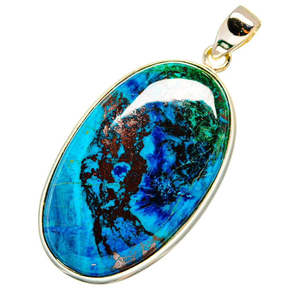 Shattuckite Pendants handcrafted by Ana Silver Co - PD8858