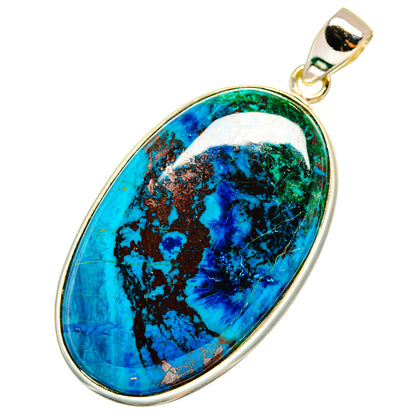 Shattuckite Pendants handcrafted by Ana Silver Co - PD8858