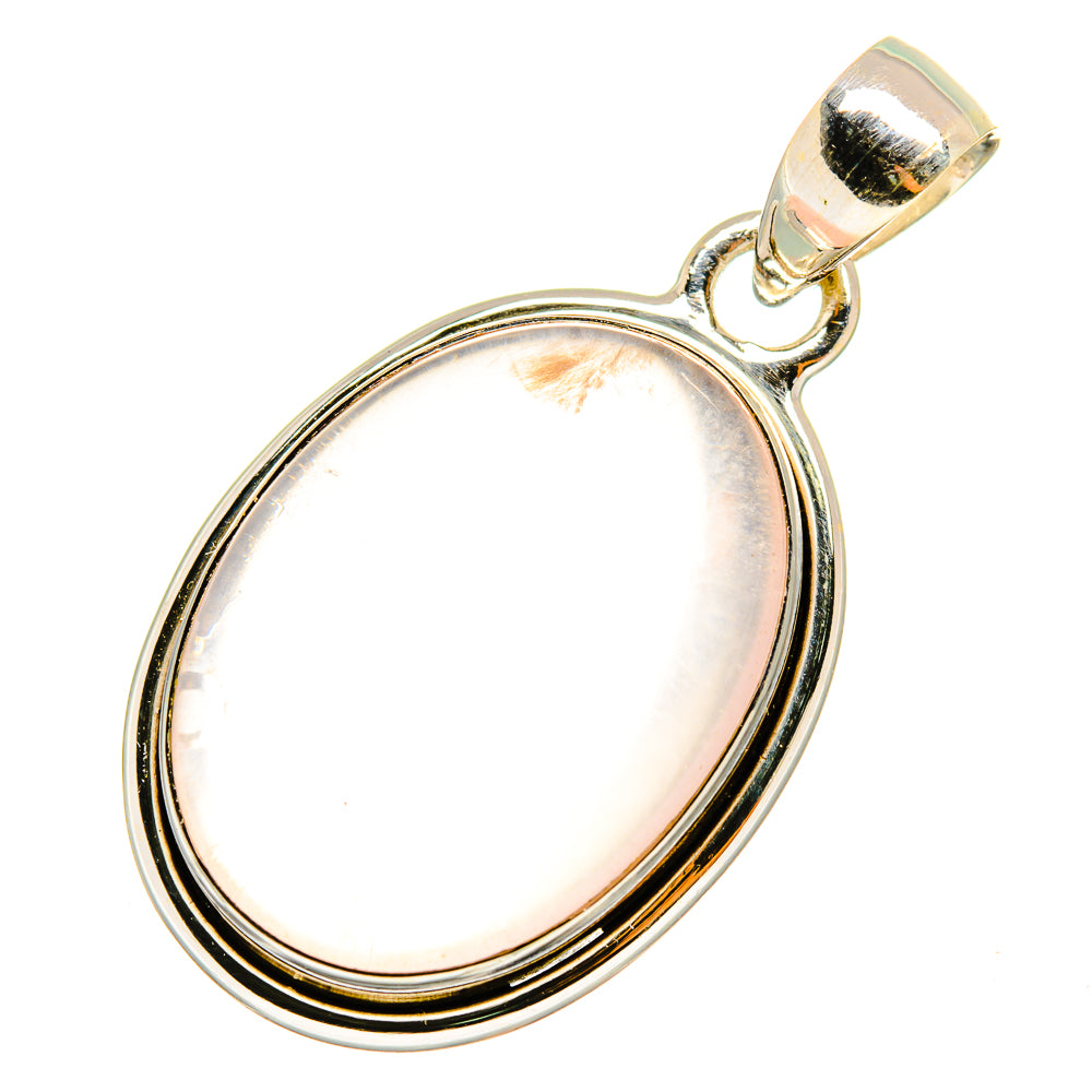 Rose Quartz Pendants handcrafted by Ana Silver Co - PD8875