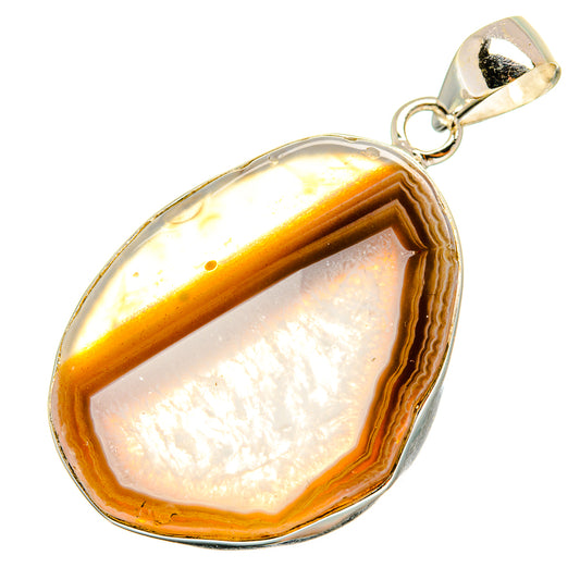 Geode Slice Pendants handcrafted by Ana Silver Co - PD8887