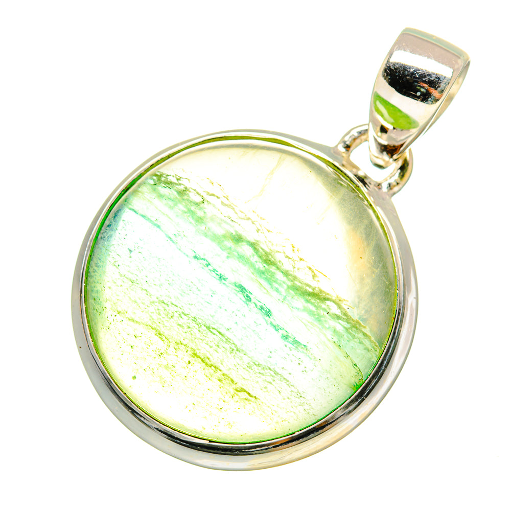 Green Fluorite Pendants handcrafted by Ana Silver Co - PD8908