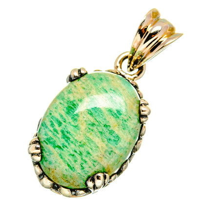 Amazonite Pendants handcrafted by Ana Silver Co - PD8914