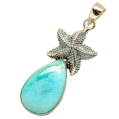 Larimar Pendants handcrafted by Ana Silver Co - PD8924