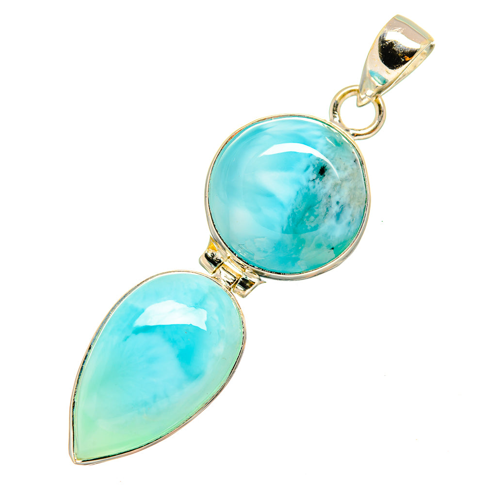 Larimar Pendants handcrafted by Ana Silver Co - PD8931