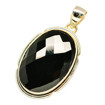 Black Onyx Pendants handcrafted by Ana Silver Co - PD8938