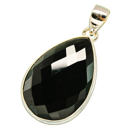 Black Onyx Pendants handcrafted by Ana Silver Co - PD8940