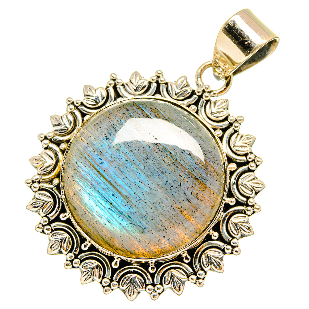 Labradorite Pendants handcrafted by Ana Silver Co - PD8961