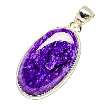 Charoite Pendants handcrafted by Ana Silver Co - PD8984
