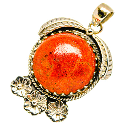 Sponge Coral Pendants handcrafted by Ana Silver Co - PD8996