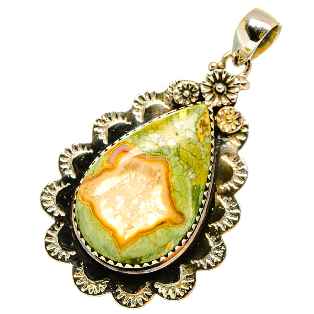 Rainforest Opal Pendants handcrafted by Ana Silver Co - PD9003