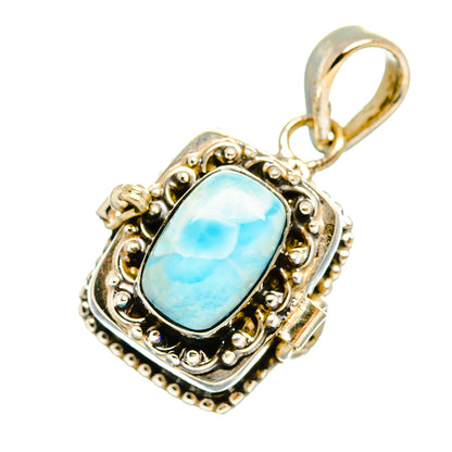 Larimar Pendants handcrafted by Ana Silver Co - PD9011