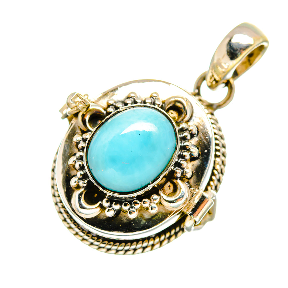 Larimar Pendants handcrafted by Ana Silver Co - PD9012