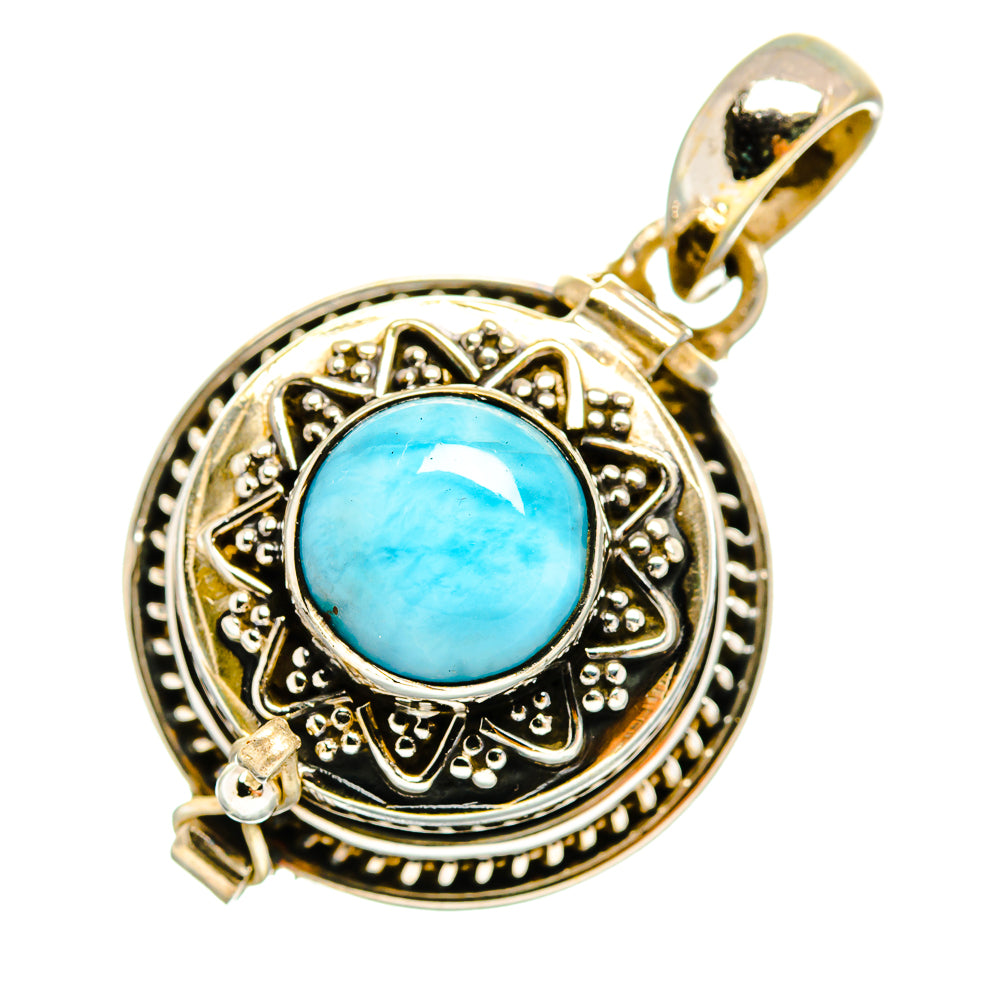Larimar Pendants handcrafted by Ana Silver Co - PD9013