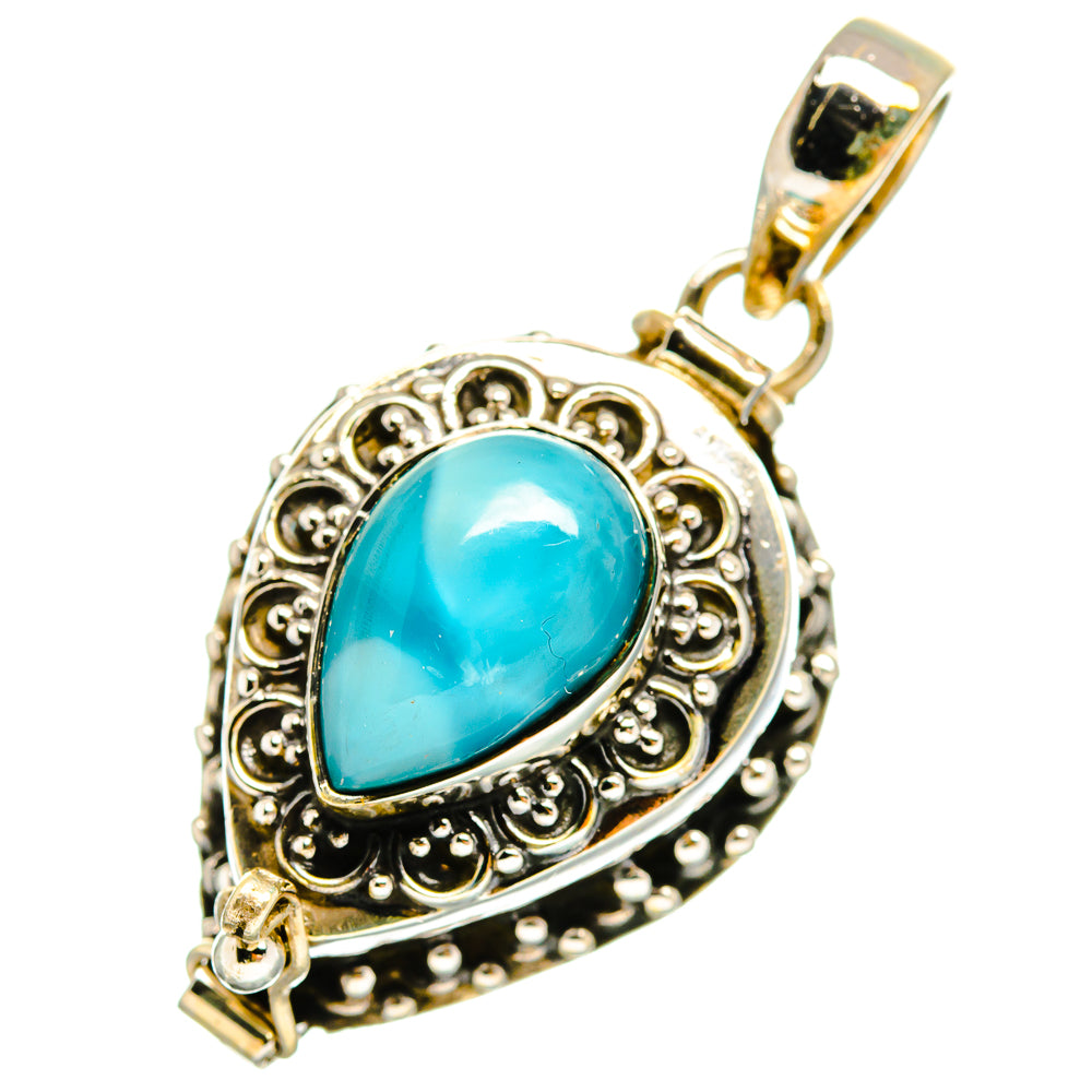 Larimar Pendants handcrafted by Ana Silver Co - PD9014