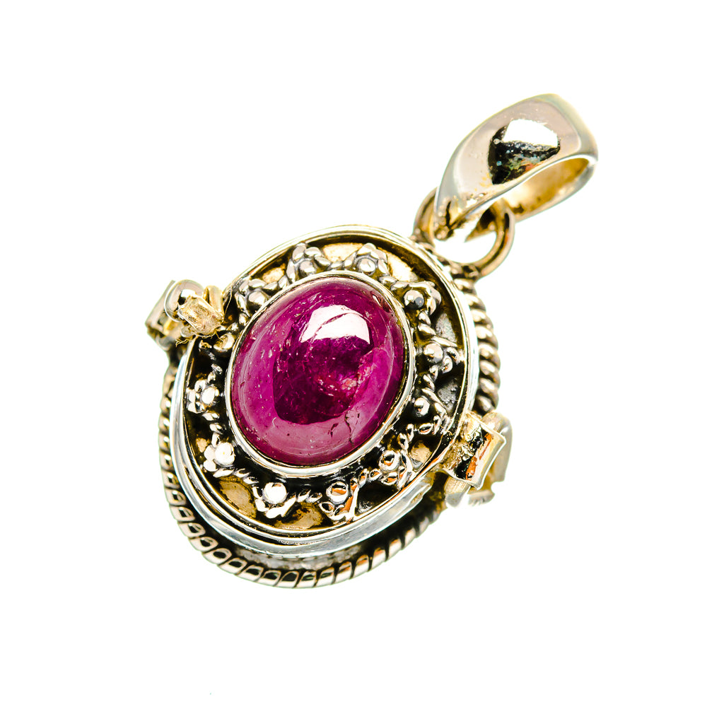 Ruby Pendants handcrafted by Ana Silver Co - PD9015