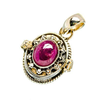 Ruby Pendants handcrafted by Ana Silver Co - PD9015