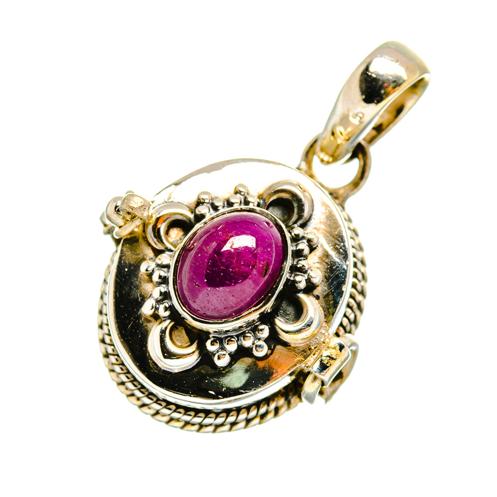 Ruby Pendants handcrafted by Ana Silver Co - PD9016