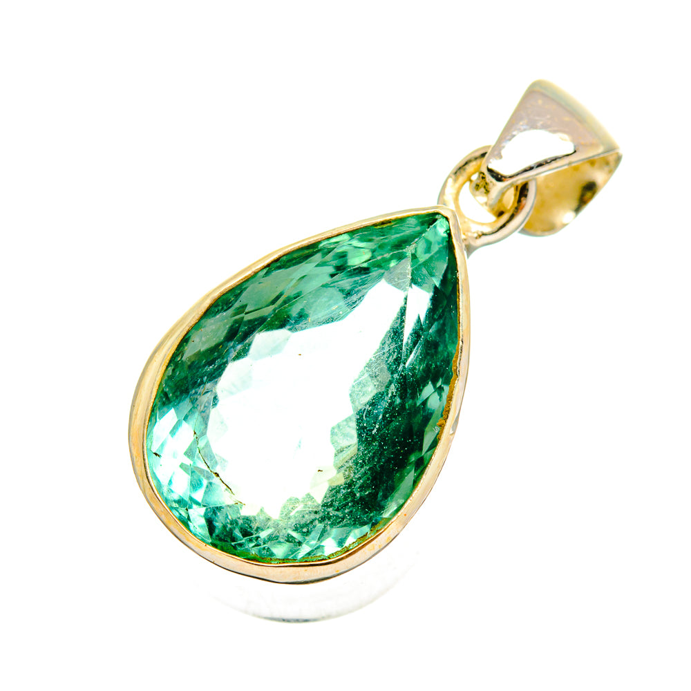 Green Fluorite Pendants handcrafted by Ana Silver Co - PD9025