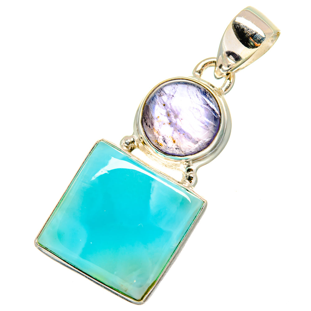 Larimar Pendants handcrafted by Ana Silver Co - PD9036